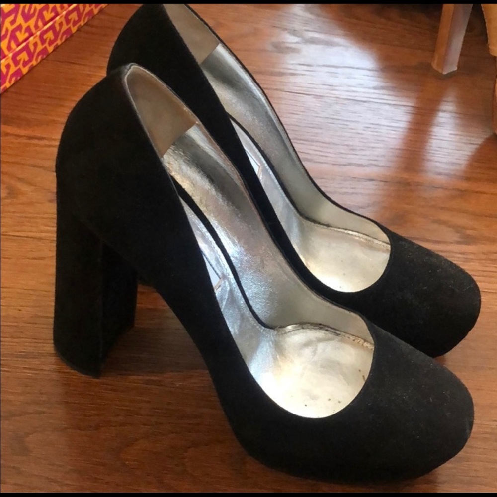 PRADA platform Suede Heels